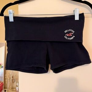 Vintage hollister fold over shorts